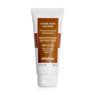 sisley super soin solaire silky body cream spf 30