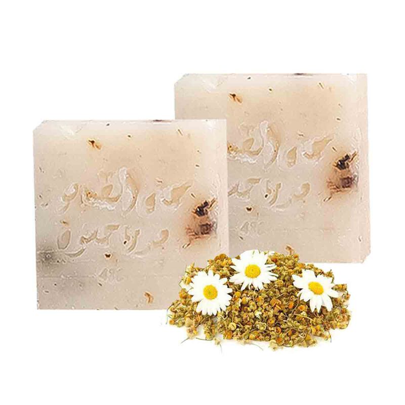 khan al saboun organic herbal chamomile soap