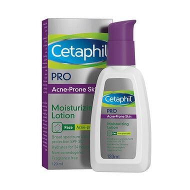 cetaphil cetaphil pro acne prone skin spf30 moisturizing lotion 120 ml