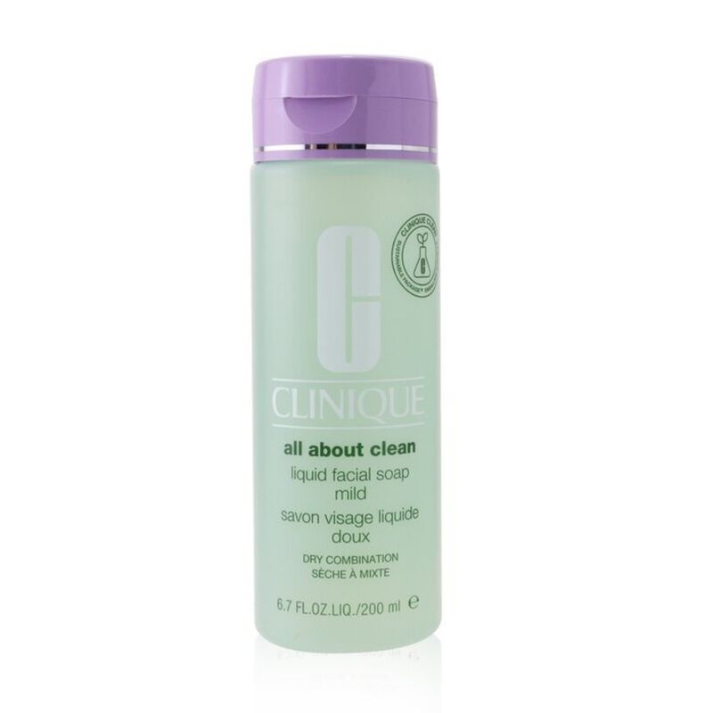 clinique all about clean liquid facial soap  mild 200ml