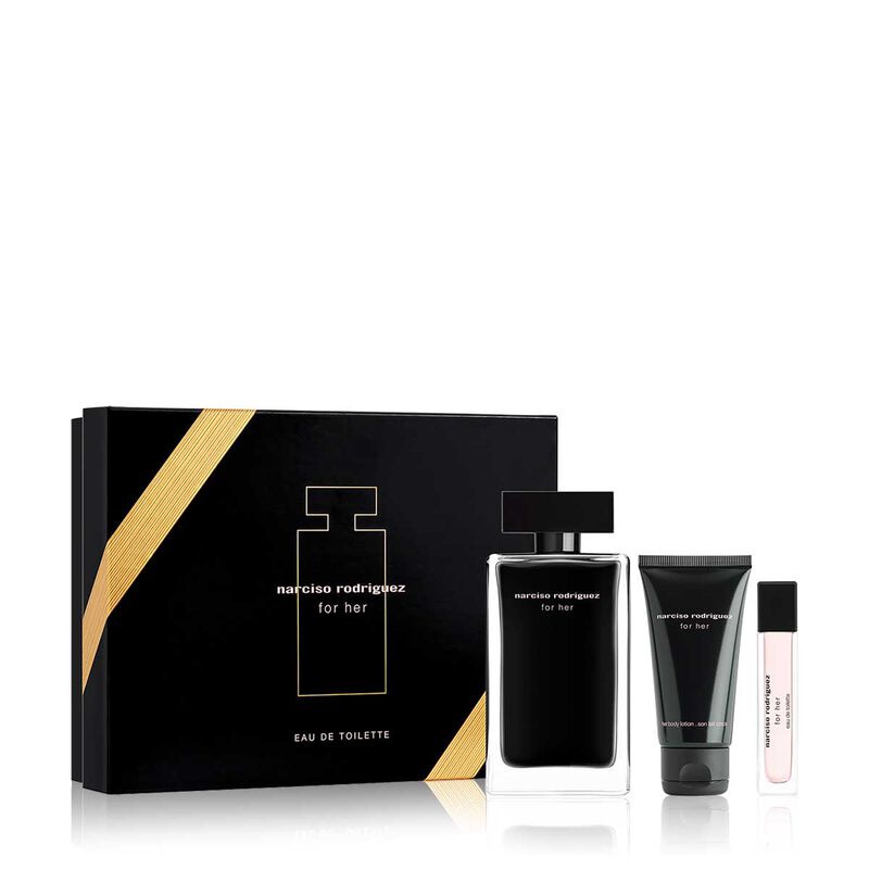 narciso rodriguez for her eau de toilette and body lotion gift set