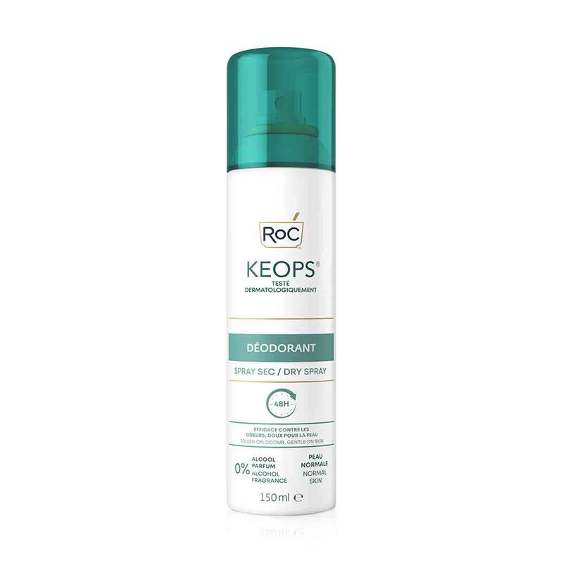 roc keops deodorant spray dry 100ml