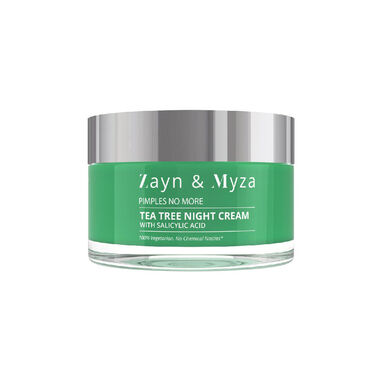 zayn and mayza tea tree night cream with niacinamide