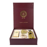 Gift Box Small Leather box 4 Pcs Bordeau Megnatic - Lavender Collection One Size