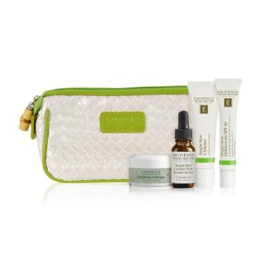 eminence organic skin care bright skin starter set