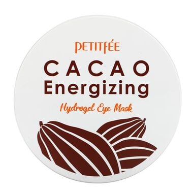 petitfee cacao energizing hydrogel eye mask