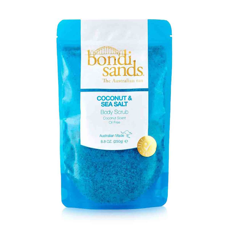 bondi sands coconut & sea salt body scrub 250g