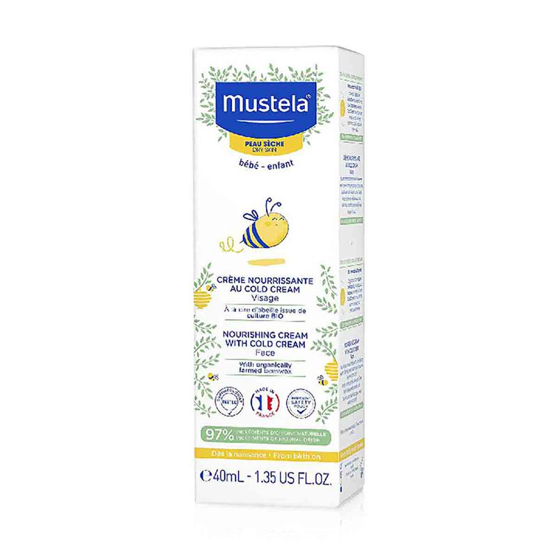 mustella كريم منعش ومغذي للوجه 40 مل