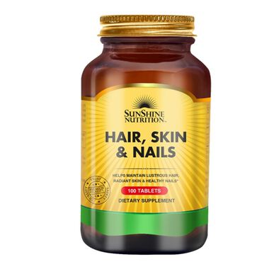 sunshine nutrition skin nails & hair tablet