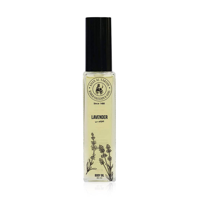 khan al saboun organic lavender aromatherapy body oil perfume