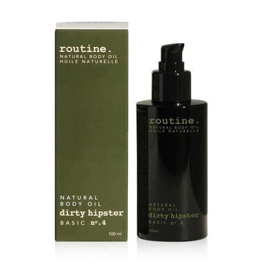 routine smoothing dirty hipster normalizing body oil