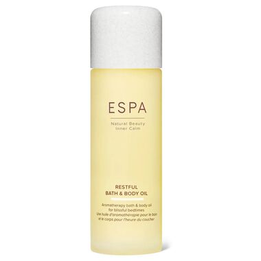 espa restful bath and body oil