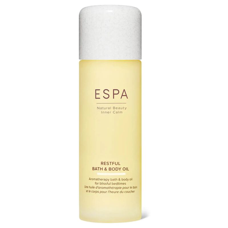espa restful bath and body oil
