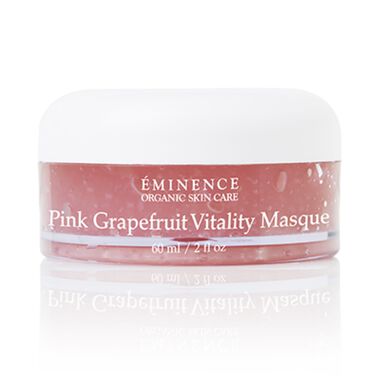 eminence organic skin care pink grapefruit vitality masque