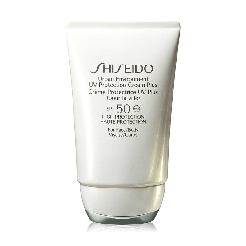 shiseido urban environment uv protection cream plus spf50