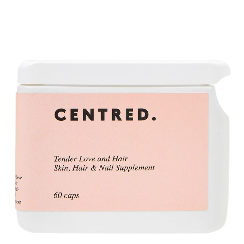 centred centred. tender love & hair supplements  1 month supply