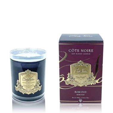 cote noire luxury candle rose oud