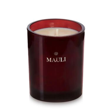 mauli sundarm and silence essential oil candle