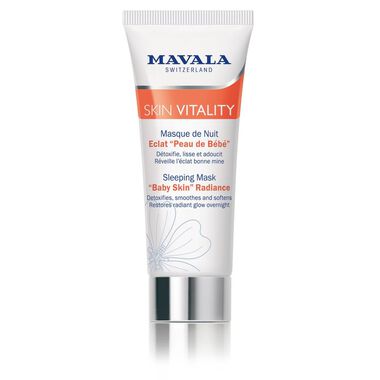 mavala swiss skin solution skin vitality sleeping mask baby skin radiance