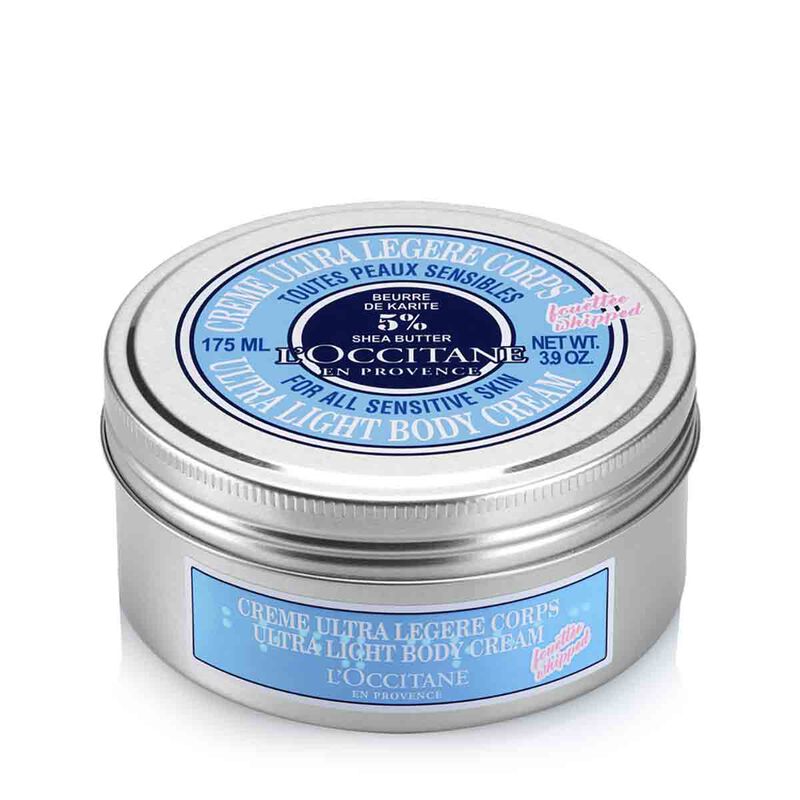 l'occitane shea ultra light body cream