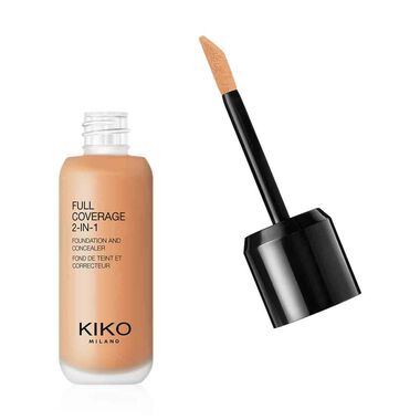 kiko milano full coverage 2 in 1 foundation & concealer