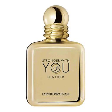 armani beauty stronger with you leather  eau de parfum