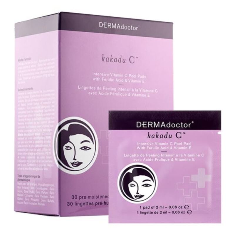 dermadoctor kakadu c intensive peel pads