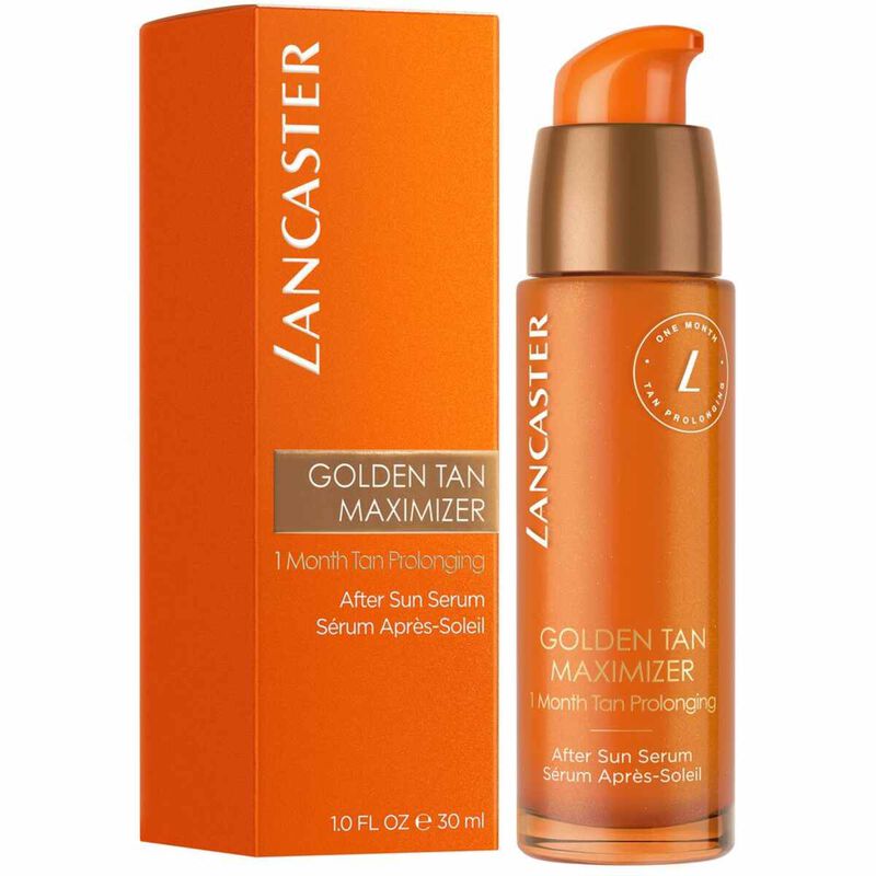 lancaster golden tan maximizer after sun serum