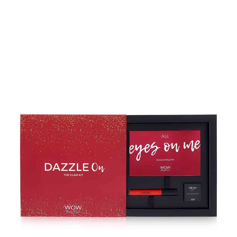 wow beauty dazzle on  the glam kit