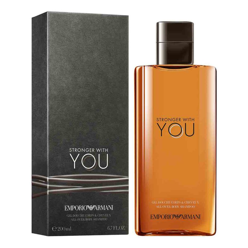 armani beauty stronger with you shower gel 200ml