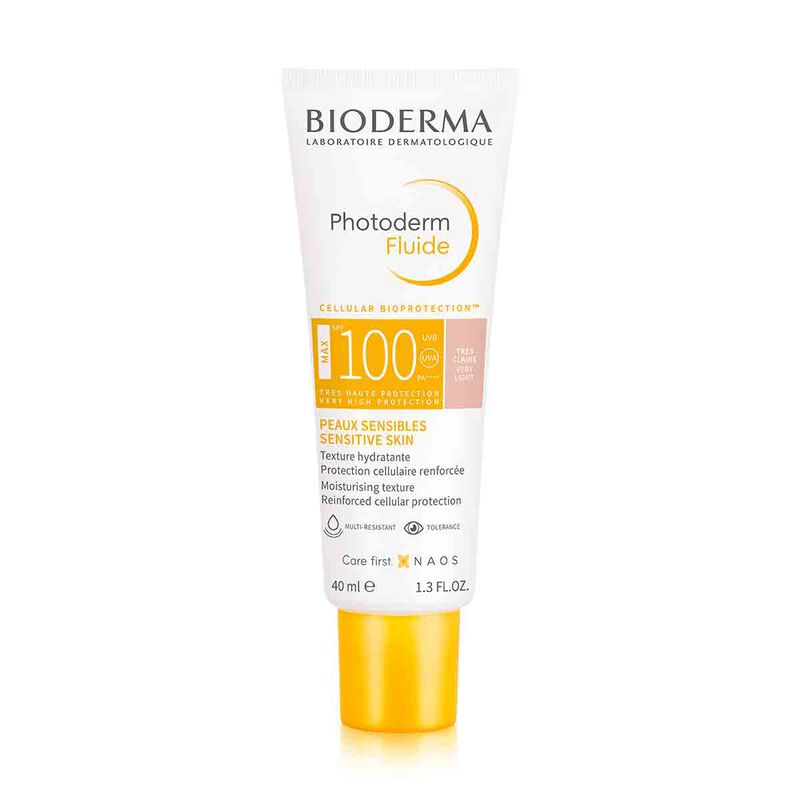 bioderma photoderm fluide max spf100 invisible maximum sensory protection for sensitive skin 40ml