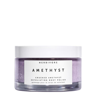 herbivore amethyst gemstone body scrub