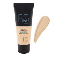Fit Me Matte & Poreless Foundation - 110 Porcelain