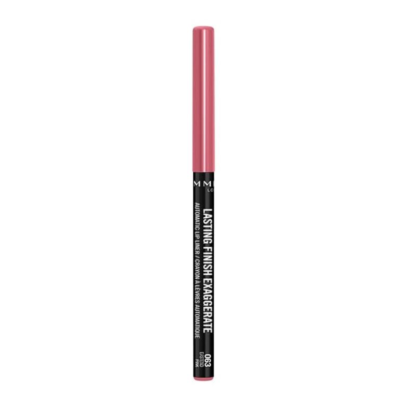 rimmel lasting finish exaggerate automatic lip liner  063 eastend pink