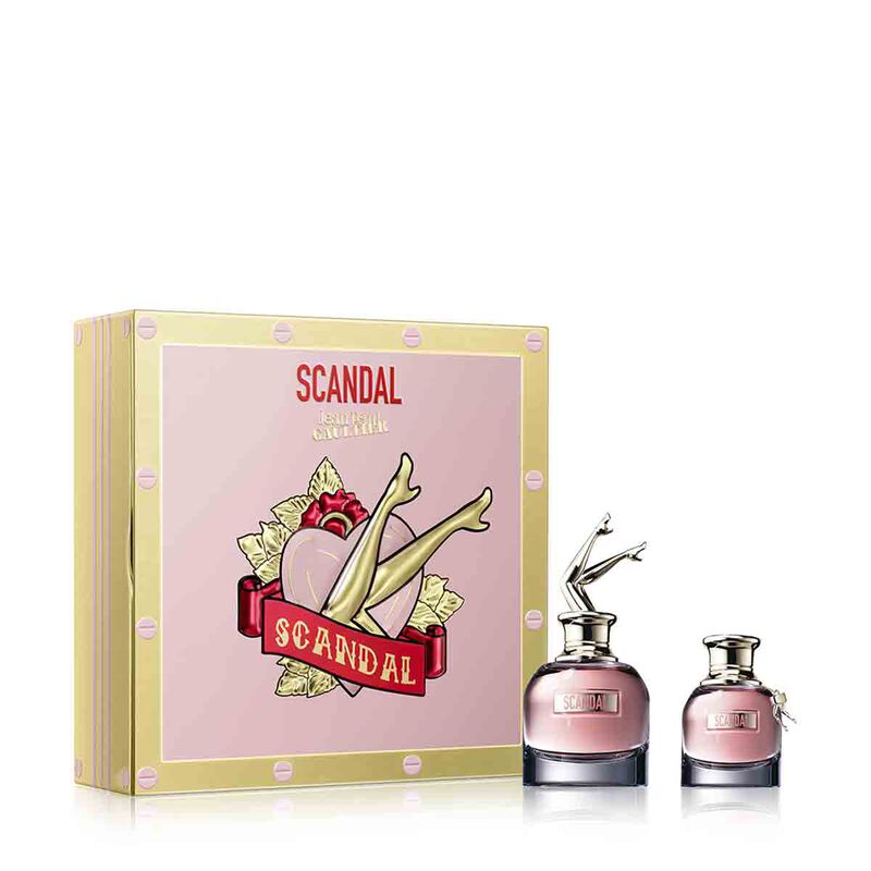 jean paul gaultier scandal gift set for her with a hair mist