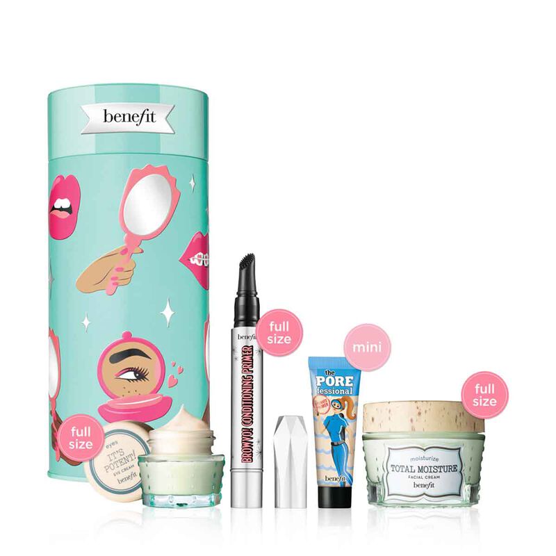 benefit your be right to party holiday 2020 skincare set