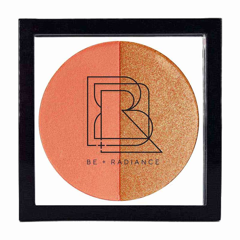 be radiance color+glow blush+probiotic highlighter