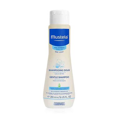 mustela gentle shampoo for hair 200ml