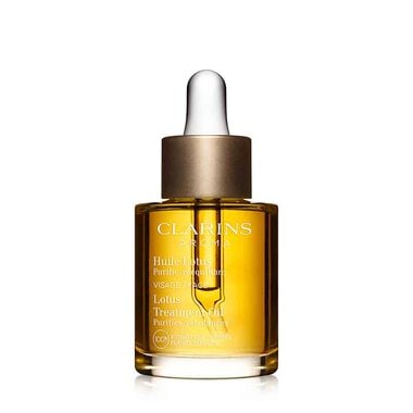 clarins lotus face treatment oil for oily combination skin 30ml