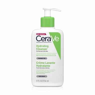 cerave cerave hydrating cleanser 236 ml