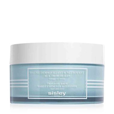 sisley tripleoil balm make up remover and cleanser 125g