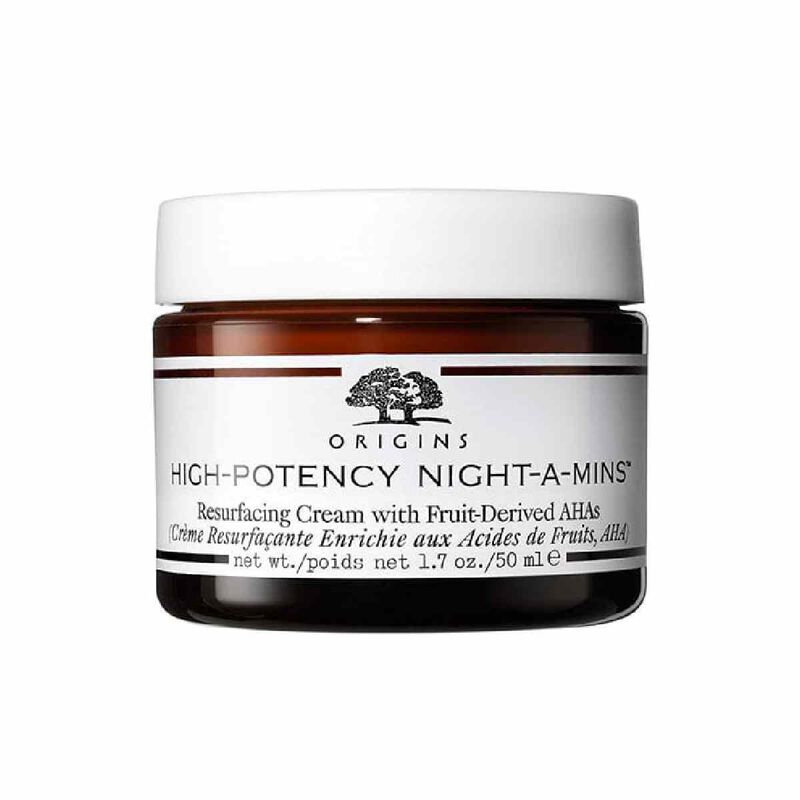 origins highpotency nightamins resurfacing cream with fruitderived ahas
