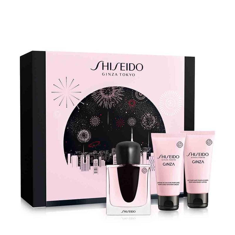 shiseido ginza eau de parfum holiday gift set