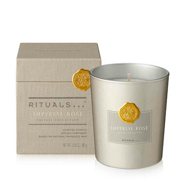 rituals imperial rose scented candle