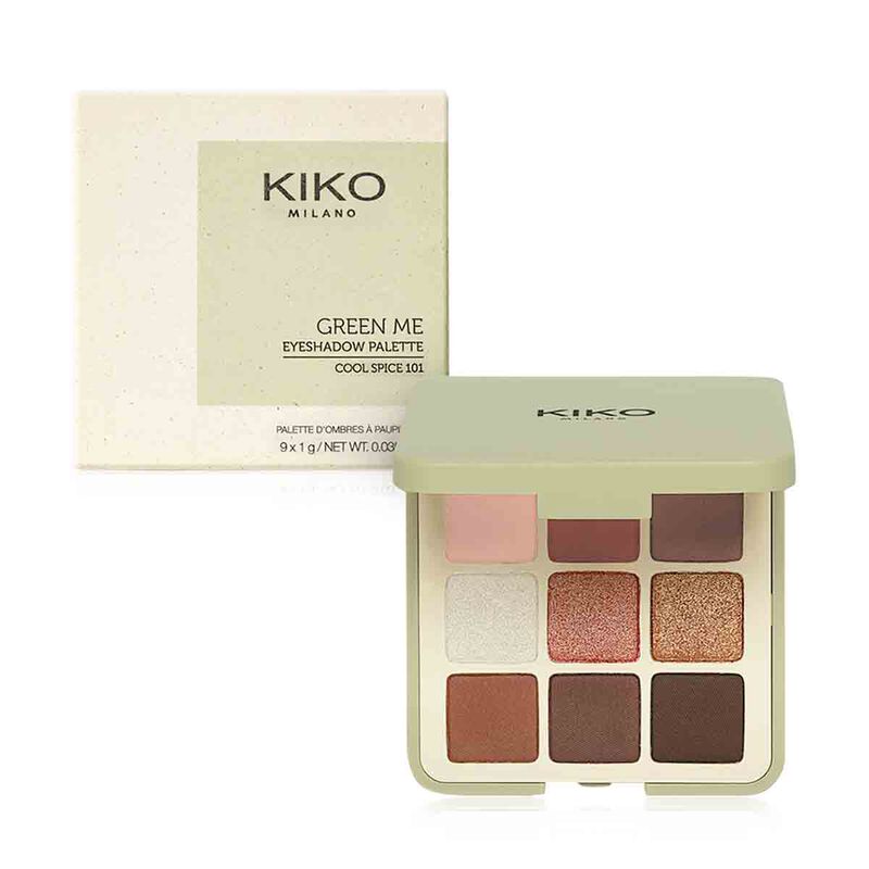 kiko milano green me eyeshadow palette