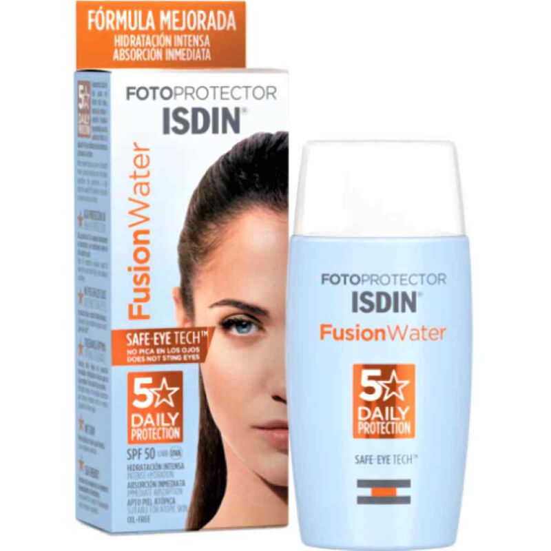 isdin fotoprotector fusion water spf50 plus 50ml