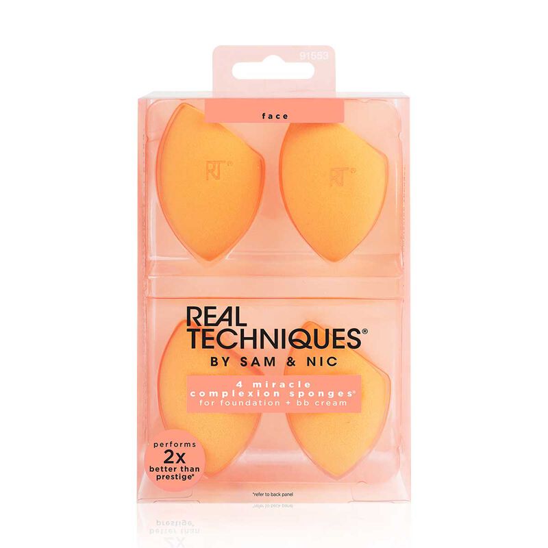 real techniques 4 miracle complexion sponges