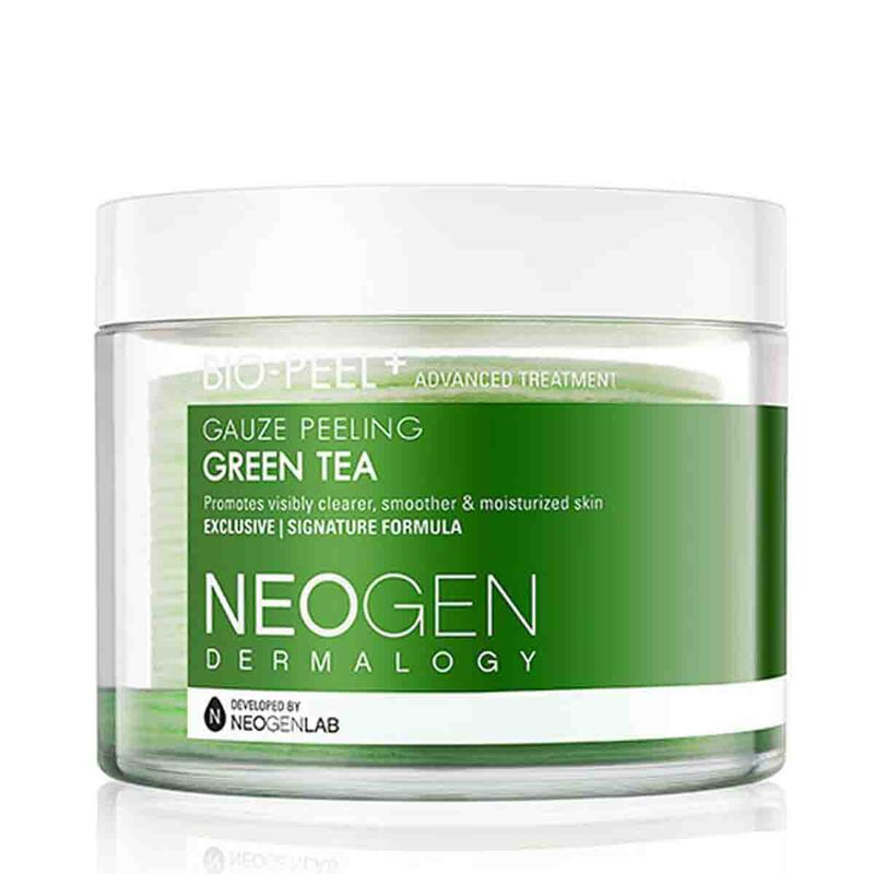 نيوجين درمالوجي bio peel gauze peeling green tea