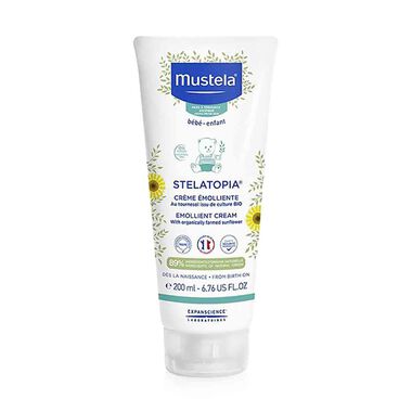 mustela stelatopia emollient cream 200ml