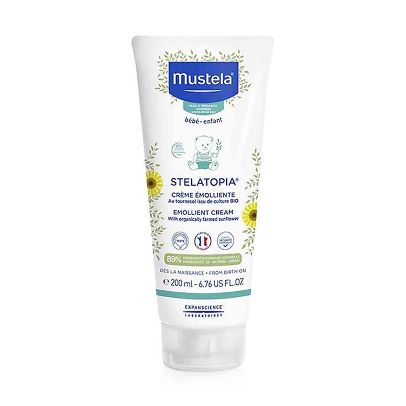 mustella stelatopia emollient cream 200ml